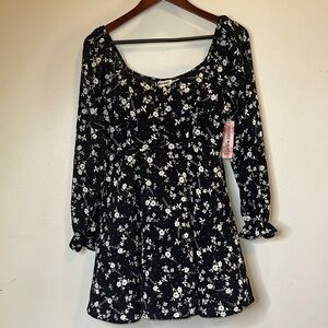 Floral Green Inspired Hearts Top Large